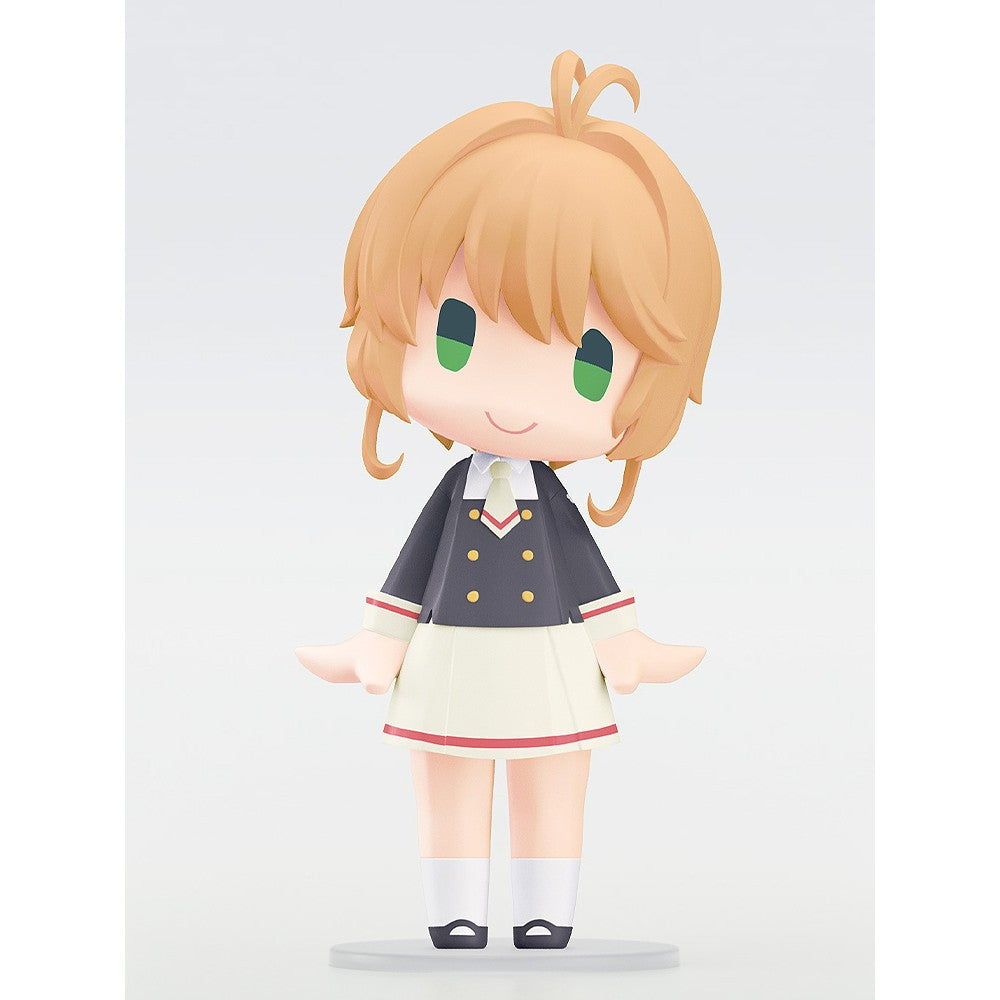 【新品】【お取り寄せ】[FIG] HELLO! GOOD SMILE 木之本桜(きのもとさくら) 友枝中学校制服Ver. カードキャプターさくら クリアカード編 完成品 可動フィギュア グッドスマイルカンパニー(20260228)