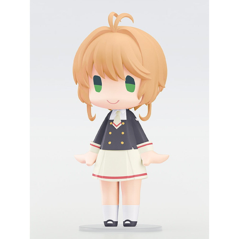 【新品】【お取り寄せ】[FIG] HELLO! GOOD SMILE 木之本桜(きのもとさくら) 友枝中学校制服Ver. カードキャプターさくら クリアカード編 完成品 可動フィギュア グッドスマイルカンパニー(20260228)