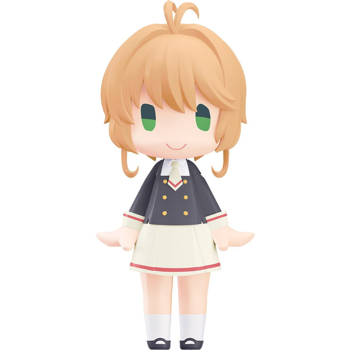 【新品】【お取り寄せ】[FIG] HELLO! GOOD SMILE 木之本桜(きのもとさくら) 友枝中学校制服Ver. カードキャプターさくら クリアカード編 完成品 可動フィギュア グッドスマイルカンパニー(20260228)