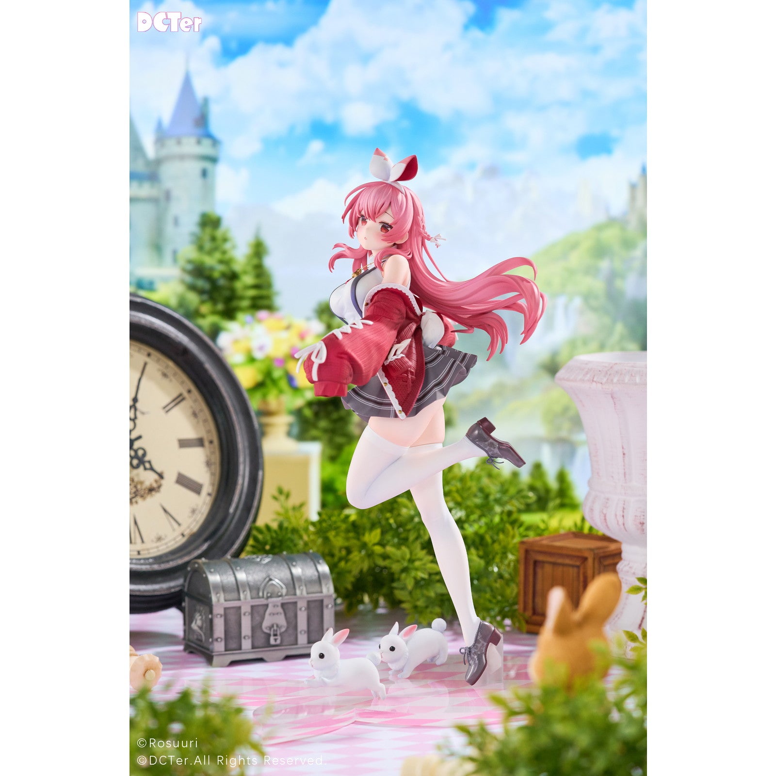 【新品即納】[FIG] 白いウサギ Rosu 私服Ver. 1/7 完成品 フィギュア DCTer(20260131)
