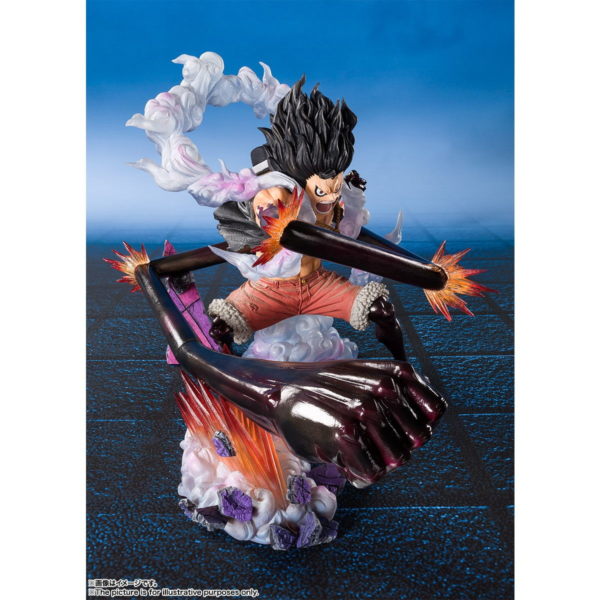 【新品】【お取り寄せ】[FIG] (再販) フィギュアーツZERO [超激戦] モンキー・D・ルフィ ギア4 -スネイクマン・王蛇- ONE PIECE(ワンピース) 完成品 フィギュア バンダイスピリッツ(20260418)