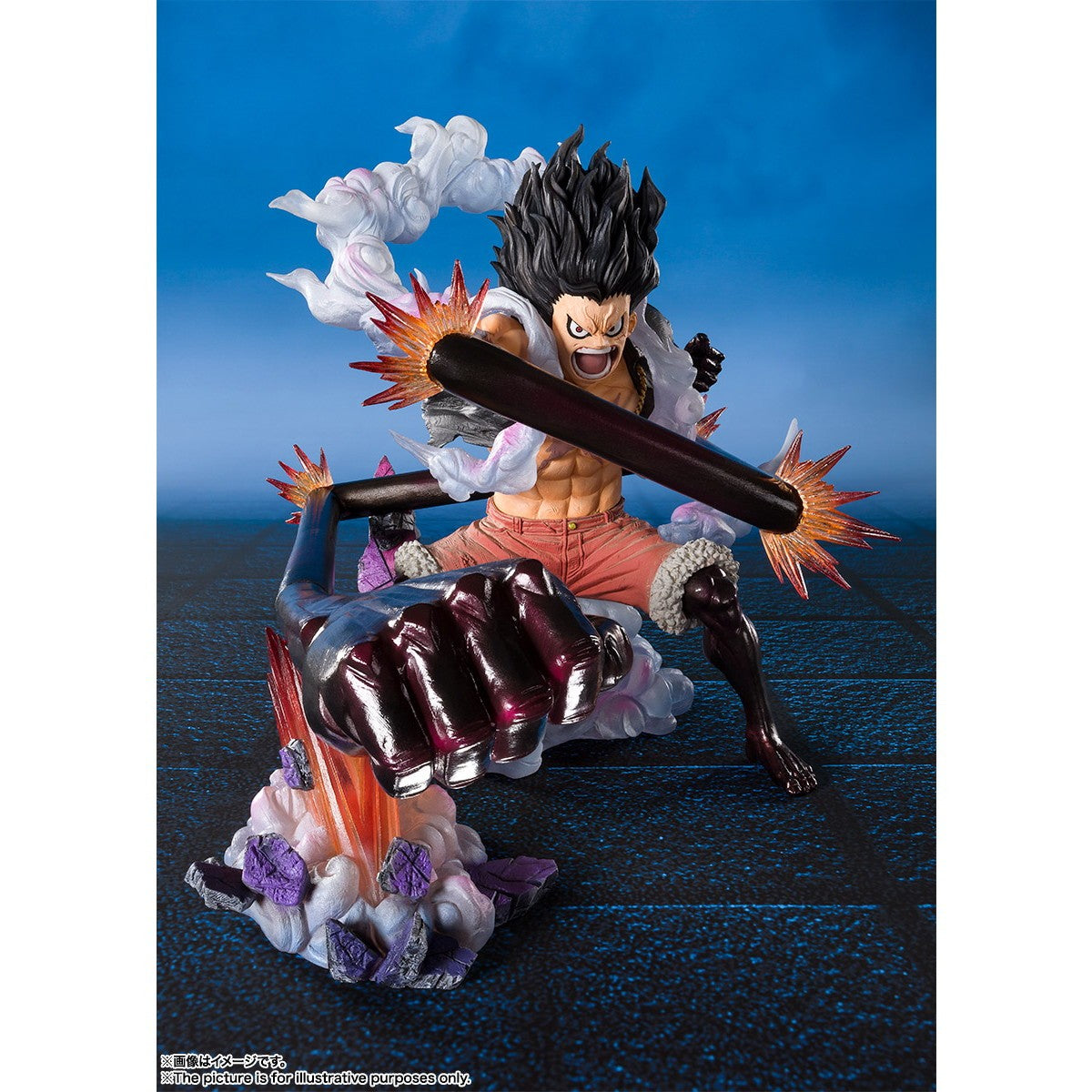 【新品】【お取り寄せ】[FIG] (再販) フィギュアーツZERO [超激戦] モンキー・D・ルフィ ギア4 -スネイクマン・王蛇- ONE PIECE(ワンピース) 完成品 フィギュア バンダイスピリッツ(20260418)