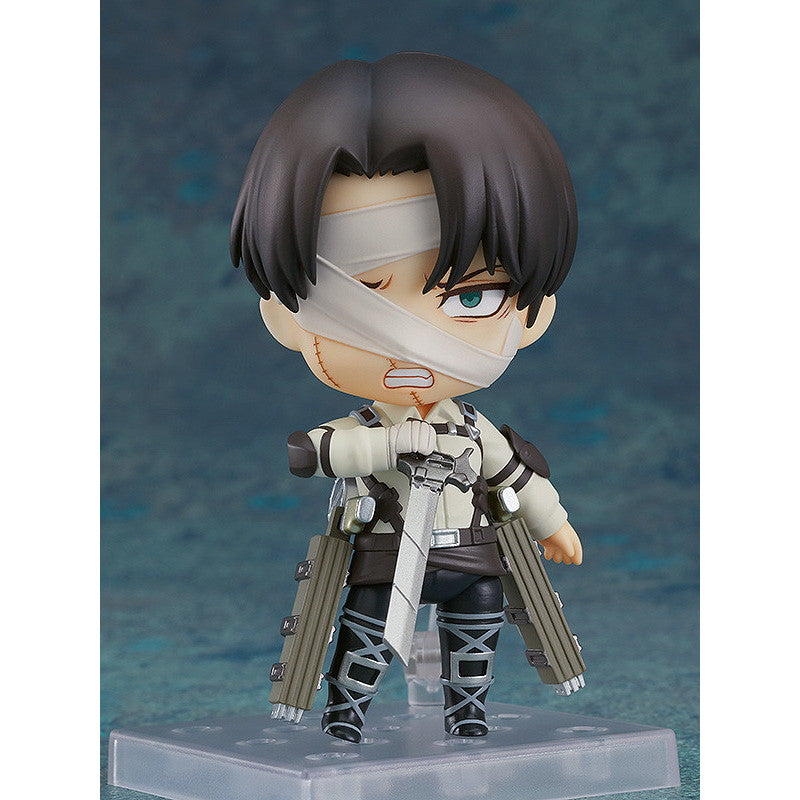 【予約安心出荷】[FIG] (再販) ねんどろいど 2002 リヴァイ・アッカーマン The Final Season Ver. 進撃の巨人 完成品 可動フィギュア グッドスマイルカンパニー(2026年4月)