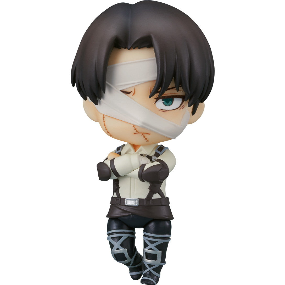 【中古即納】[FIG] (再販) ねんどろいど 2002 リヴァイ・アッカーマン The Final Season Ver. 進撃の巨人 完成品 可動フィギュア グッドスマイルカンパニー(20260430)