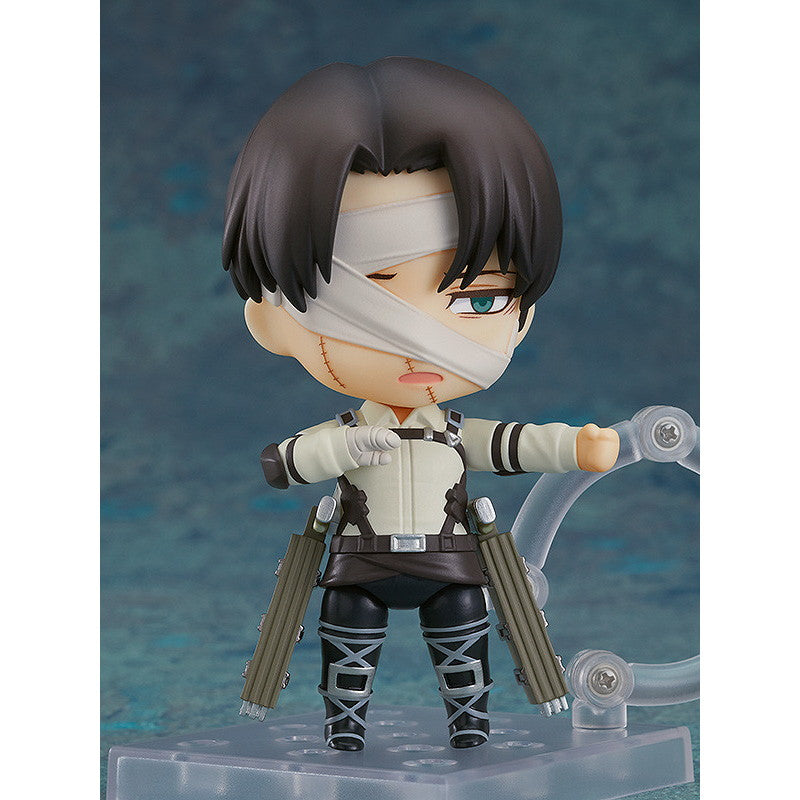 【予約安心出荷】[FIG] (再販) ねんどろいど 2002 リヴァイ・アッカーマン The Final Season Ver. 進撃の巨人 完成品 可動フィギュア グッドスマイルカンパニー(2026年4月)