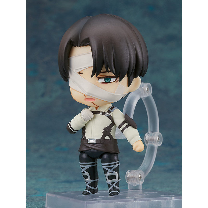 【中古即納】[FIG] (再販) ねんどろいど 2002 リヴァイ・アッカーマン The Final Season Ver. 進撃の巨人 完成品 可動フィギュア グッドスマイルカンパニー(20260430)