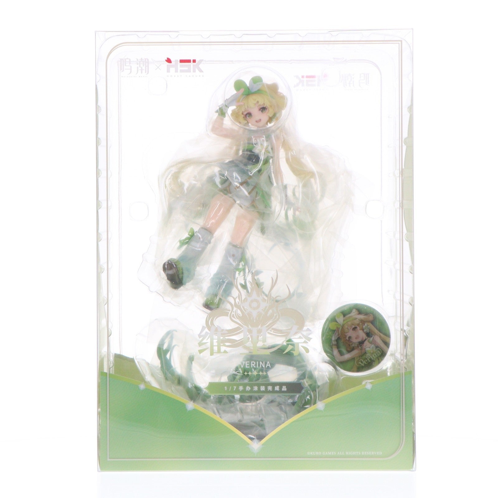 【新品即納】[FIG] 缶バッジ付属 ヴェリーナ 鳴潮 1/7 完成品 フィギュア HOBBY SAKURA(ホビーサクラ)(20260731)