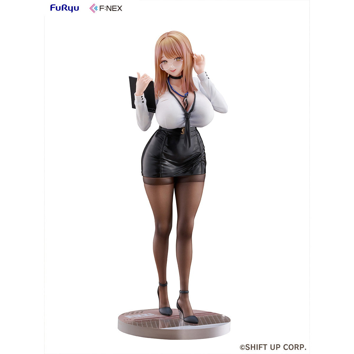 【予約安心出荷】[FIG] エマ - オフィスセラピー 勝利の女神:NIKKE(ニケ) 1/7 完成品 フィギュア(AMU-FNX1177) フリュー(2026年8月)