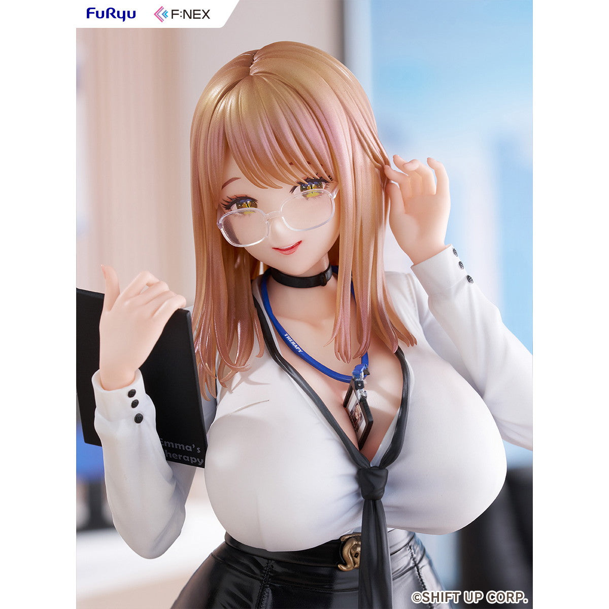 【予約安心出荷】[FIG] エマ - オフィスセラピー 勝利の女神:NIKKE(ニケ) 1/7 完成品 フィギュア(AMU-FNX1177) フリュー(2026年8月)