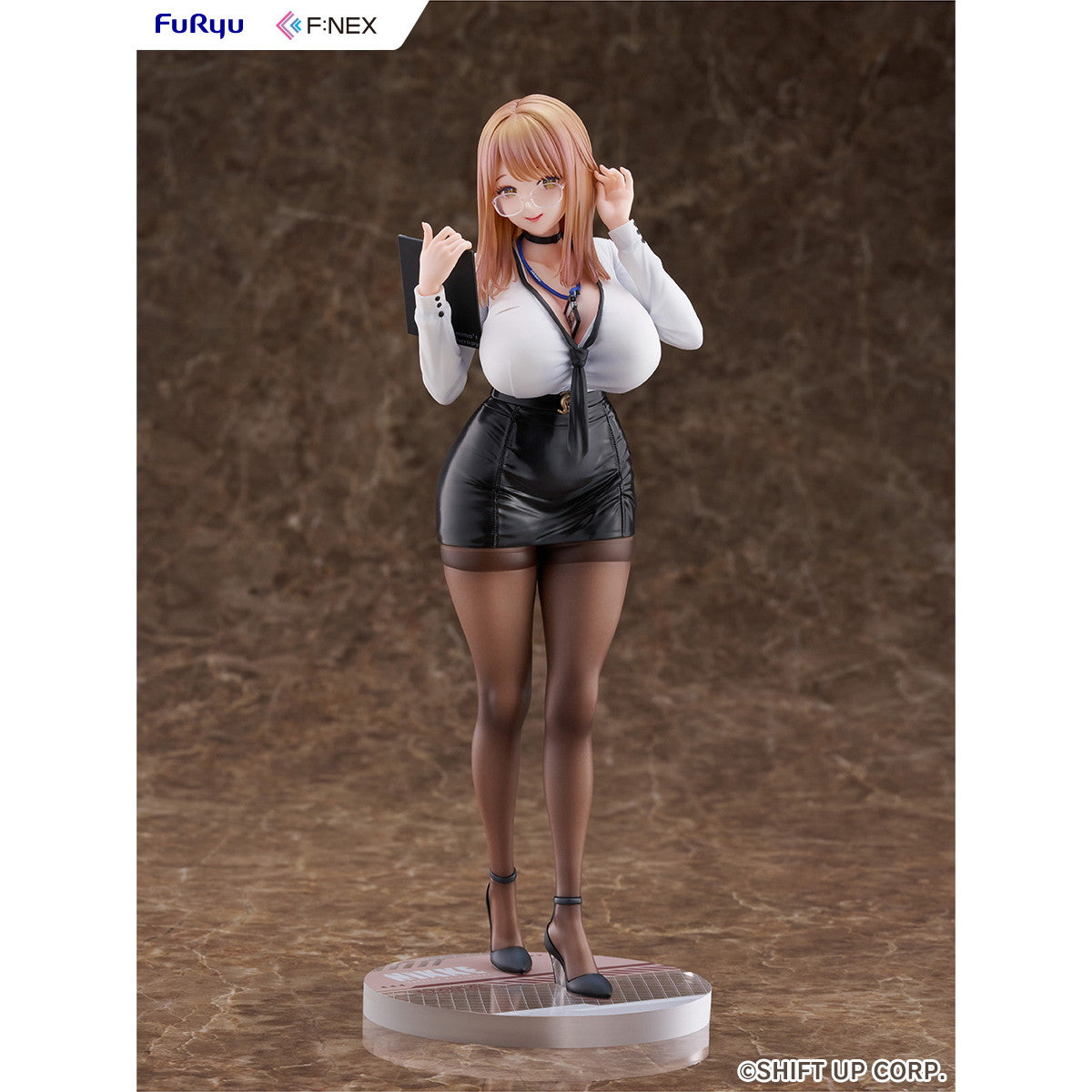 【予約安心出荷】[FIG] エマ - オフィスセラピー 勝利の女神:NIKKE(ニケ) 1/7 完成品 フィギュア(AMU-FNX1177) フリュー(2026年8月)