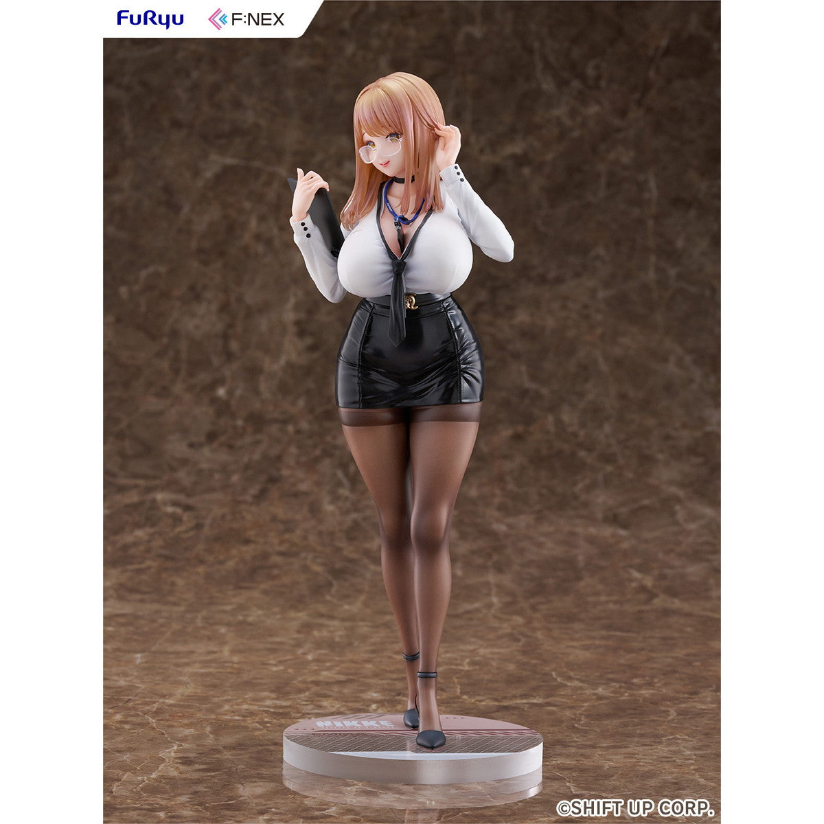 【予約安心出荷】[FIG] エマ - オフィスセラピー 勝利の女神:NIKKE(ニケ) 1/7 完成品 フィギュア(AMU-FNX1177) フリュー(2026年8月)