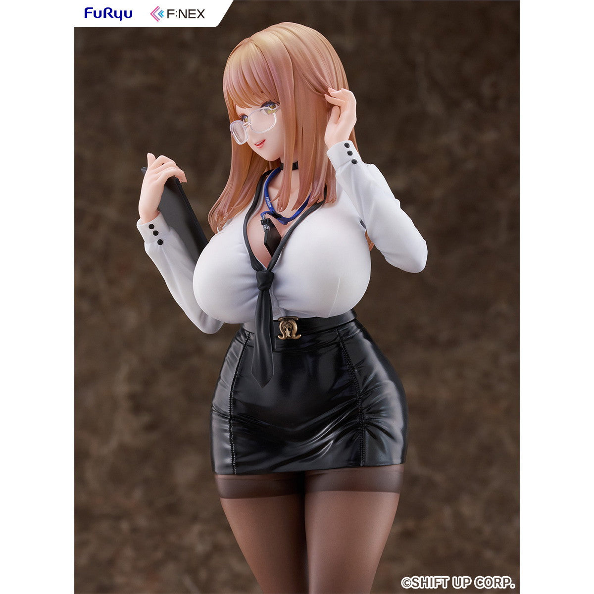 【予約安心出荷】[FIG] エマ - オフィスセラピー 勝利の女神:NIKKE(ニケ) 1/7 完成品 フィギュア(AMU-FNX1177) フリュー(2026年8月)