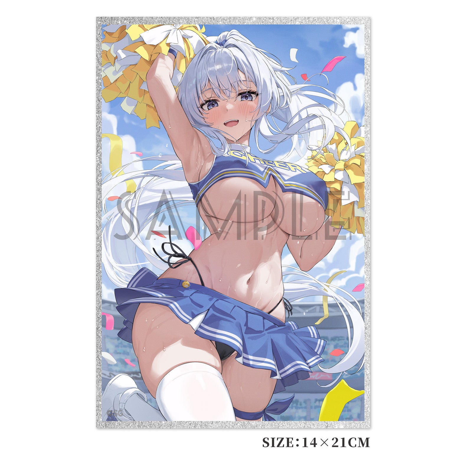 【予約安心出荷】[FIG] 色紙&タペストリー付属 シオン・アルフィーネ チアガールVer. 豪華版 Illustrated by SG 1/6 完成品 フィギュア HanaBee(ハナビー)(2026年8月)