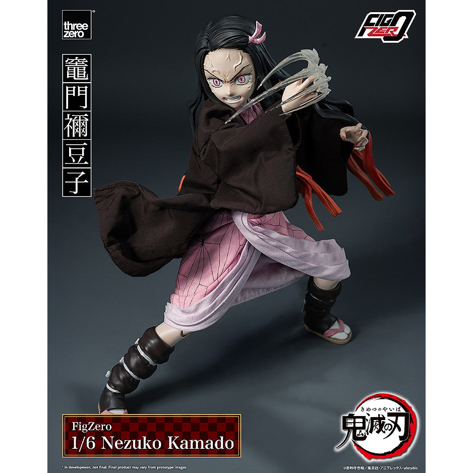 【予約安心出荷】[FIG] フィグゼロ 竈門禰豆子(かまどねずこ) 鬼滅の刃 1/6 完成品 可動フィギュア threezero(スリーゼロ)(2026年3月)