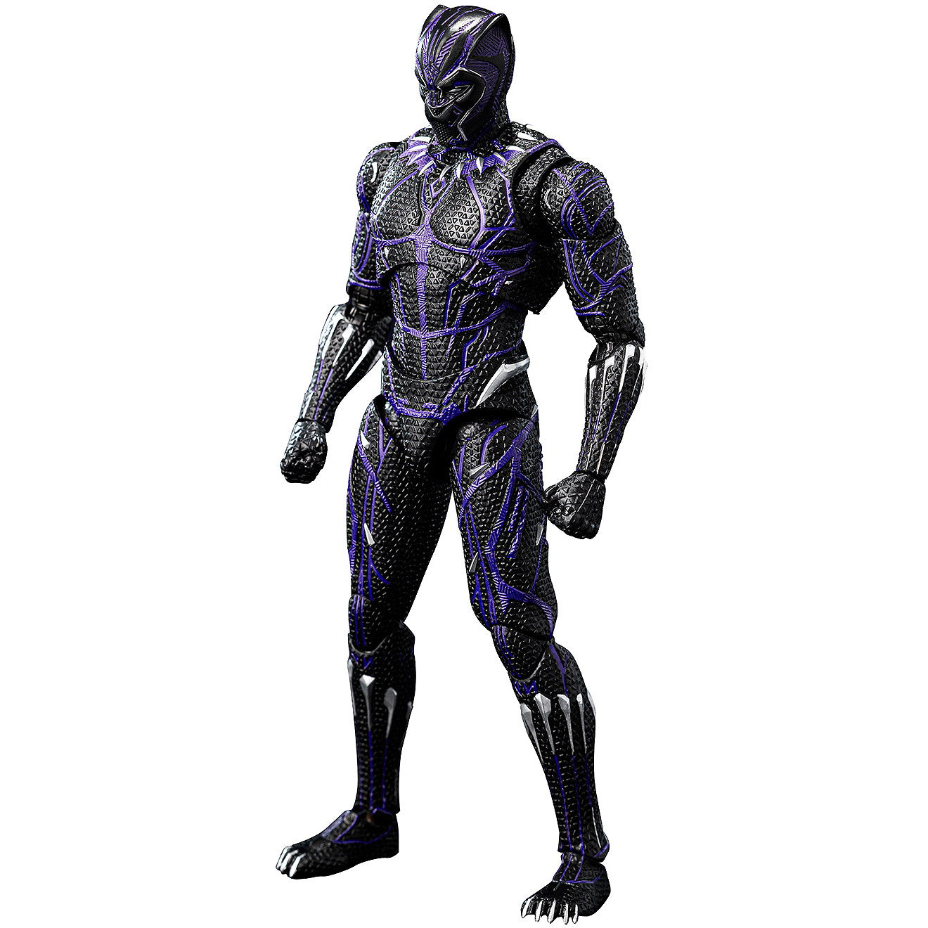 【予約安心出荷】[FIG] DLX ブラックパンサー(キネティック・エネルギー・チャージド) Marvel Studios' The Infinity Saga(マーベル・スタジオ『インフィニティ・サーガ』) 1/12 完成品 可動フィギュア threezero(スリーゼロ)(2026年3月)