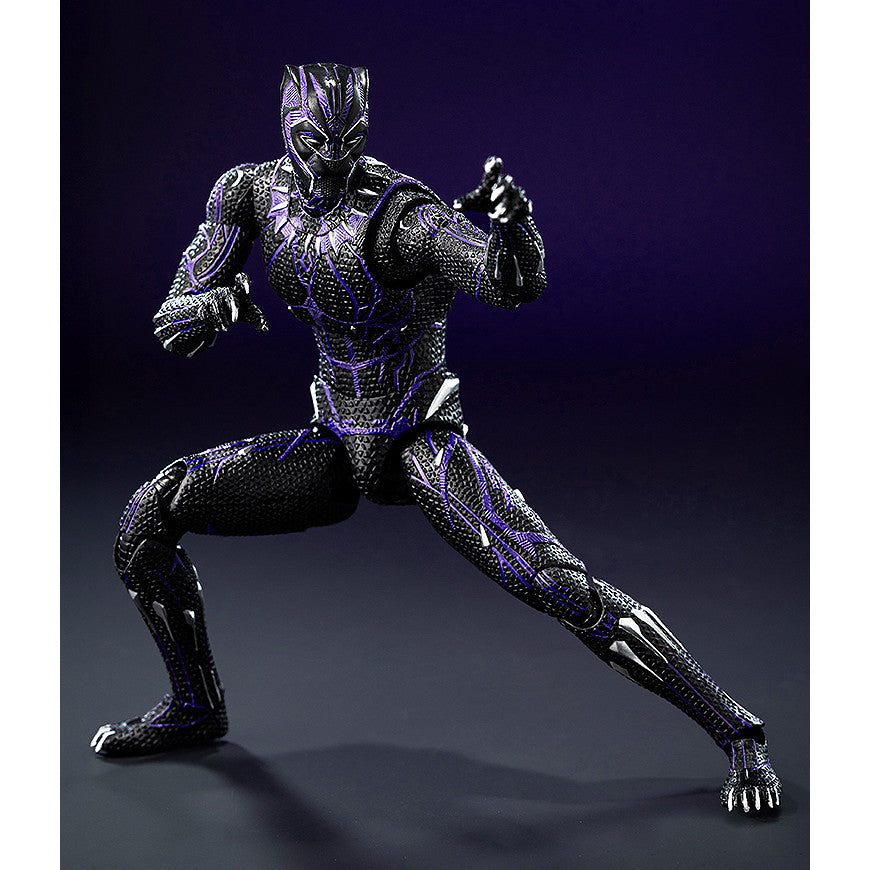 【予約安心出荷】[FIG] DLX ブラックパンサー(キネティック・エネルギー・チャージド) Marvel Studios' The Infinity Saga(マーベル・スタジオ『インフィニティ・サーガ』) 1/12 完成品 可動フィギュア threezero(スリーゼロ)(2026年3月)