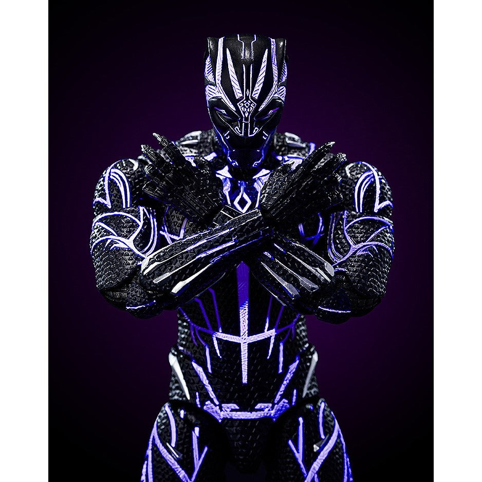 【新品】【お取り寄せ】[FIG] DLX ブラックパンサー(キネティック・エネルギー・チャージド) Marvel Studios' The Infinity Saga(マーベル・スタジオ『インフィニティ・サーガ』) 1/12 完成品 可動フィギュア threezero(スリーゼロ)(20260630)