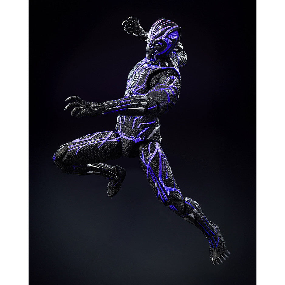 【予約安心出荷】[FIG] DLX ブラックパンサー(キネティック・エネルギー・チャージド) Marvel Studios' The Infinity Saga(マーベル・スタジオ『インフィニティ・サーガ』) 1/12 完成品 可動フィギュア threezero(スリーゼロ)(2026年3月)