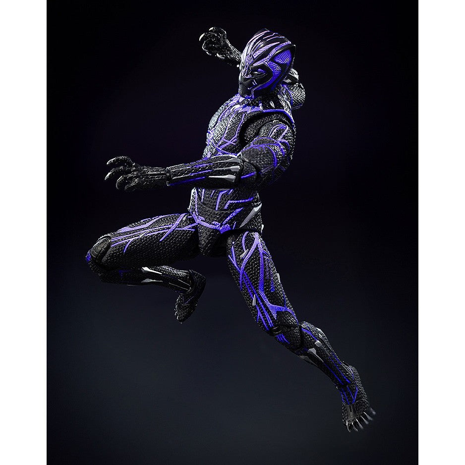 【新品】【お取り寄せ】[FIG] DLX ブラックパンサー(キネティック・エネルギー・チャージド) Marvel Studios' The Infinity Saga(マーベル・スタジオ『インフィニティ・サーガ』) 1/12 完成品 可動フィギュア threezero(スリーゼロ)(20260630)