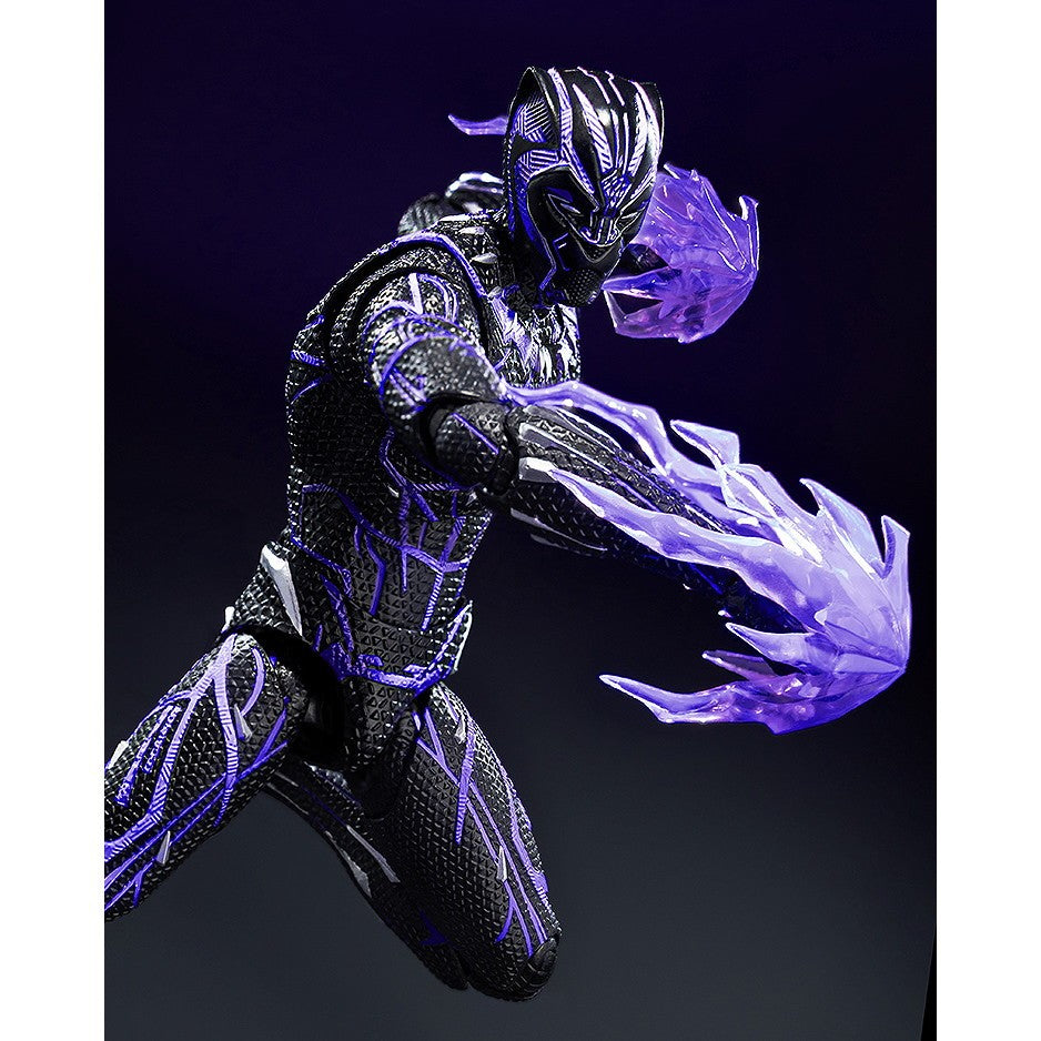 【新品】【お取り寄せ】[FIG] DLX ブラックパンサー(キネティック・エネルギー・チャージド) Marvel Studios' The Infinity Saga(マーベル・スタジオ『インフィニティ・サーガ』) 1/12 完成品 可動フィギュア threezero(スリーゼロ)(20260630)