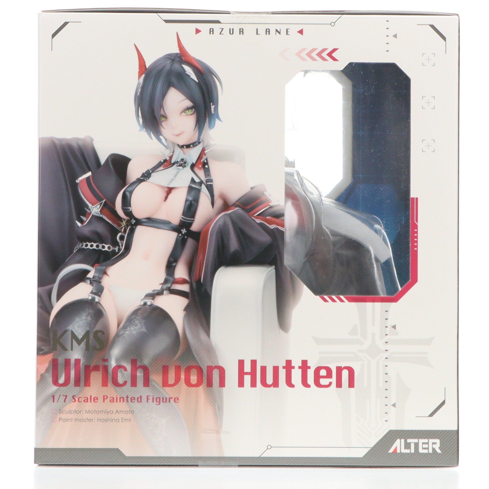 【中古即納】[FIG] あみあみ限定特典付属 ウルリッヒ・フォン・フッテン アズールレーン 完成品 フィギュア アルター(20250930)