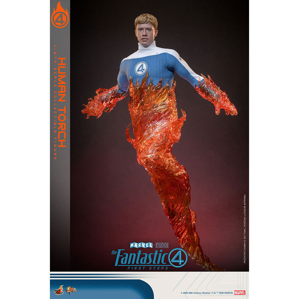 【予約安心出荷】[FIG] ムービー・マスターピース ヒューマン・トーチ ファンタスティック4:ファースト・ステップ 1/6 完成品 可動フィギュア(MM#829) ホットトイズ(2026年11月)