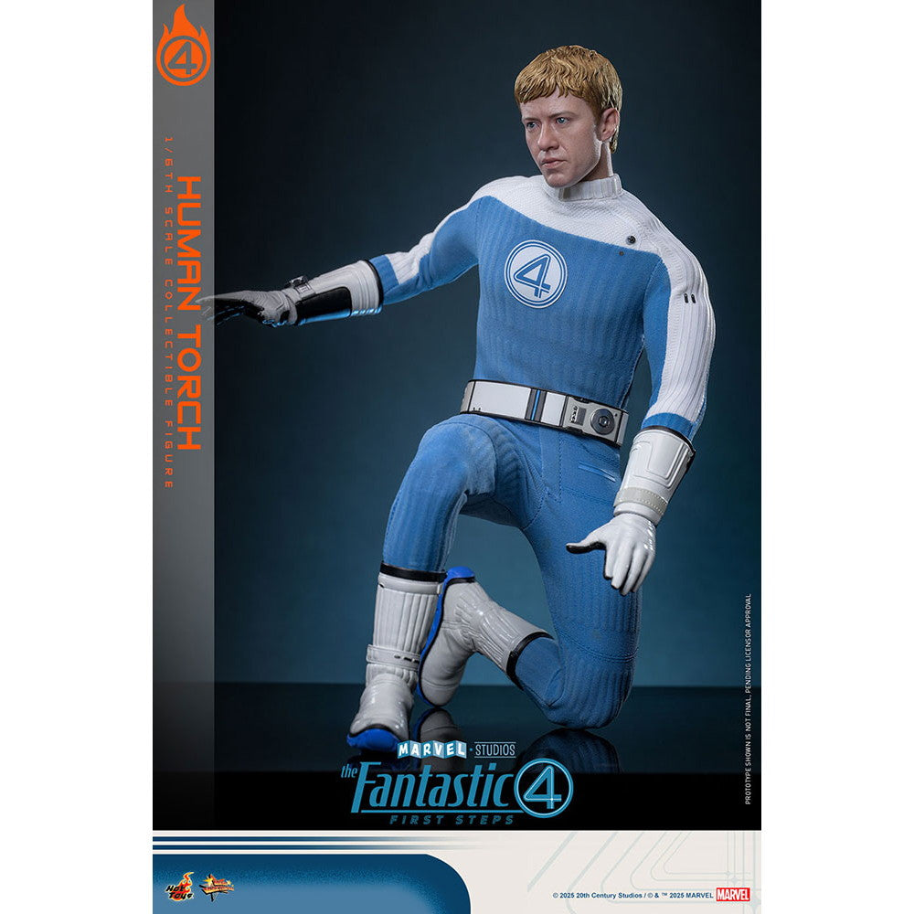 【予約安心出荷】[FIG] ムービー・マスターピース ヒューマン・トーチ ファンタスティック4:ファースト・ステップ 1/6 完成品 可動フィギュア(MM#829) ホットトイズ(2026年11月)