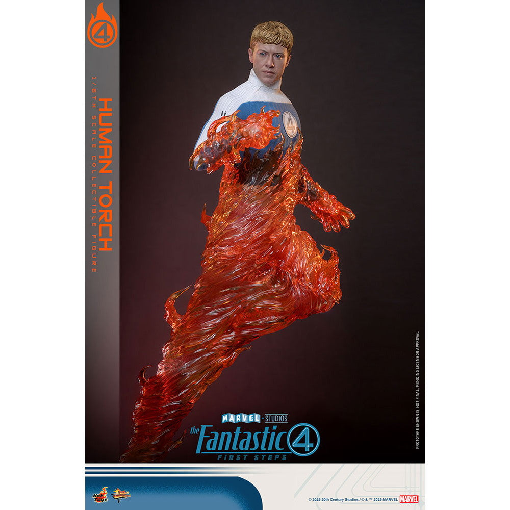 【予約安心出荷】[FIG] ムービー・マスターピース ヒューマン・トーチ ファンタスティック4:ファースト・ステップ 1/6 完成品 可動フィギュア(MM#829) ホットトイズ(2026年11月)