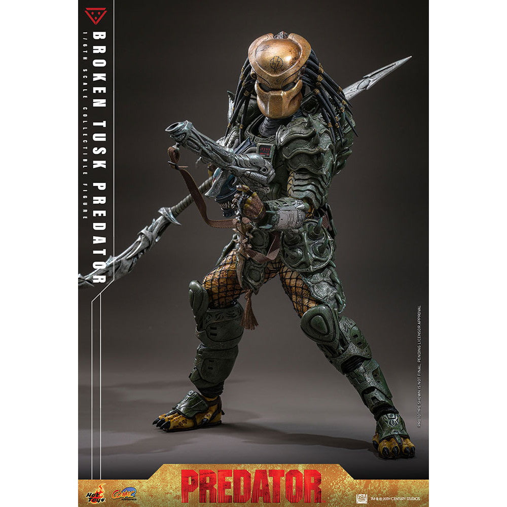 【予約安心出荷】[FIG] コミック・マスターピース ブロークンタスク・プレデター エイリアンVSプレデター 1/6 完成品 可動フィギュア(CM#029) ホットトイズ(2026年11月)