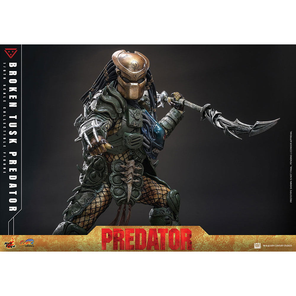 【予約安心出荷】[FIG] コミック・マスターピース ブロークンタスク・プレデター エイリアンVSプレデター 1/6 完成品 可動フィギュア(CM#029) ホットトイズ(2026年11月)
