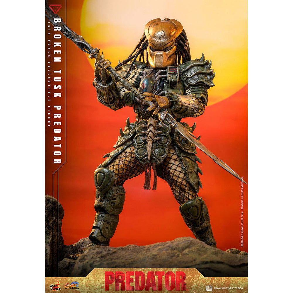 【予約安心出荷】[FIG] コミック・マスターピース ブロークンタスク・プレデター エイリアンVSプレデター 1/6 完成品 可動フィギュア(CM#029) ホットトイズ(2026年11月)