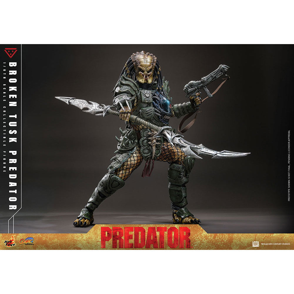 【予約安心出荷】[FIG] コミック・マスターピース ブロークンタスク・プレデター エイリアンVSプレデター 1/6 完成品 可動フィギュア(CM#029) ホットトイズ(2026年11月)