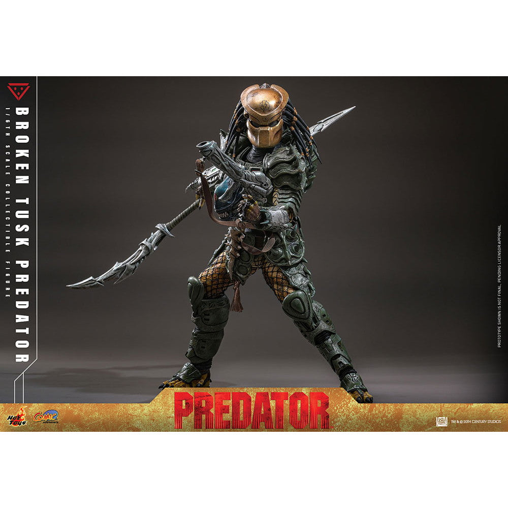 【予約安心出荷】[FIG] コミック・マスターピース ブロークンタスク・プレデター エイリアンVSプレデター 1/6 完成品 可動フィギュア(CM#029) ホットトイズ(2026年11月)