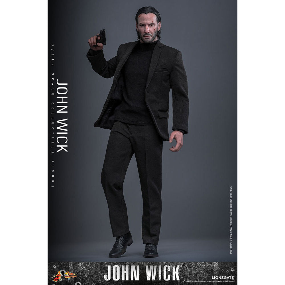 【予約安心出荷】[FIG] ムービー・マスターピース ジョン・ウィック 1/6 完成品 可動フィギュア(MM#832) ホットトイズ(2026年11月)