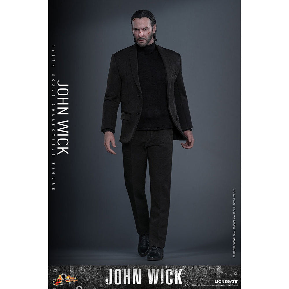 【予約安心出荷】[FIG] ムービー・マスターピース ジョン・ウィック 1/6 完成品 可動フィギュア(MM#832) ホットトイズ(2026年11月)