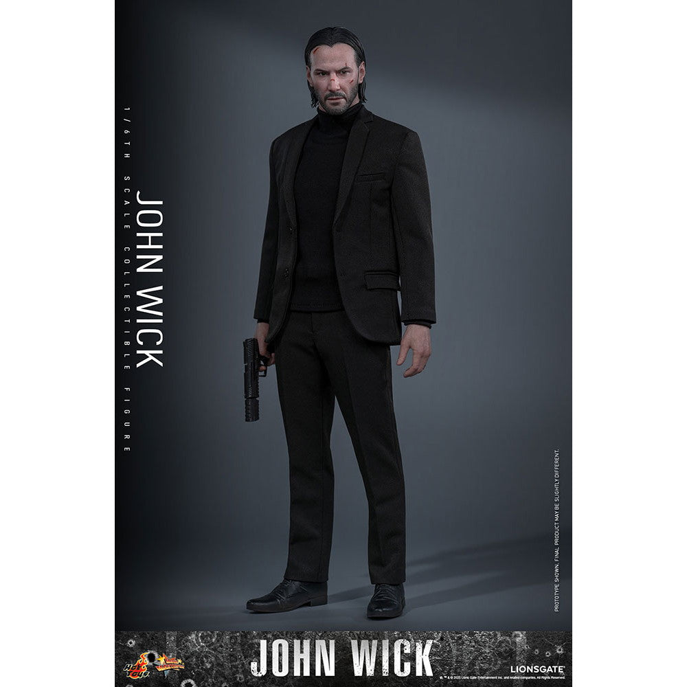 【予約安心出荷】[FIG] ムービー・マスターピース ジョン・ウィック 1/6 完成品 可動フィギュア(MM#832) ホットトイズ(2026年11月)
