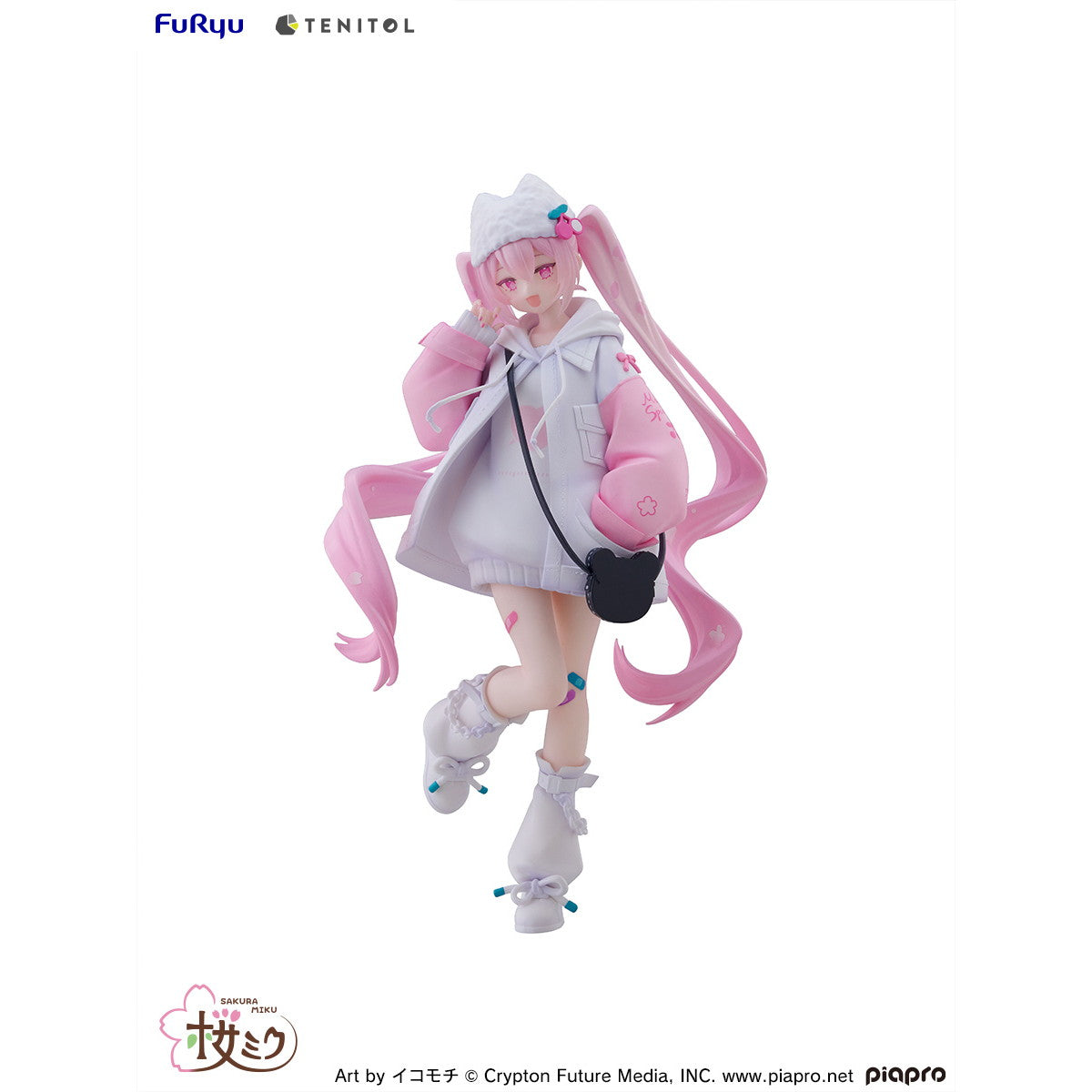 【予約安心出荷】[FIG] TENITOL 桜ミク Cool style[petit] 初音ミク 完成品 フィギュア(AMU-TNL0148) フリュー(2026年3月)