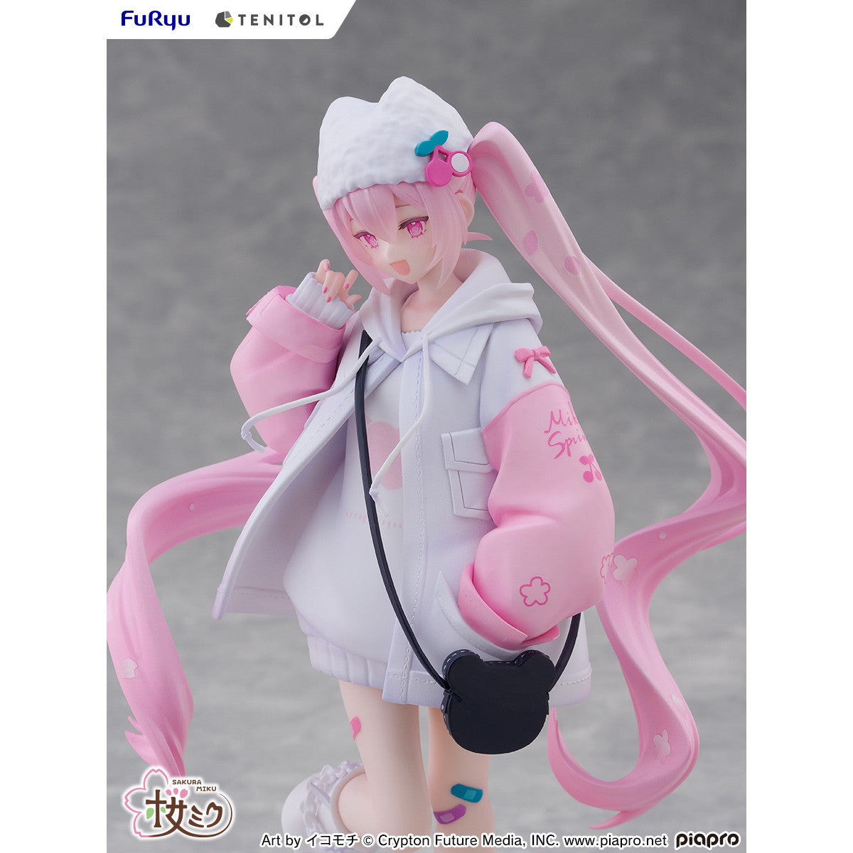 【予約安心出荷】[FIG] TENITOL 桜ミク Cool style[petit] 初音ミク 完成品 フィギュア(AMU-TNL0148) フリュー(2026年3月)