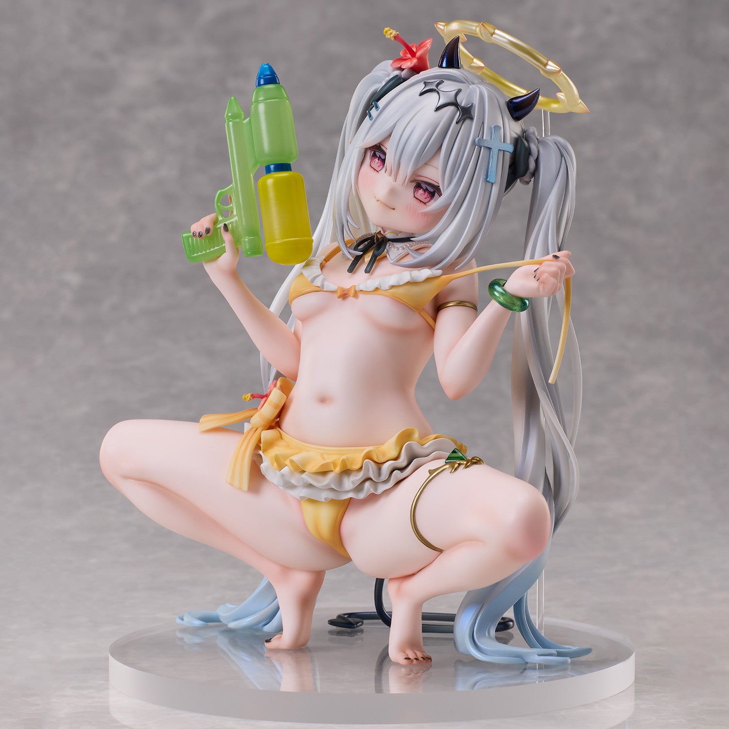 【予約安心出荷】[FIG] chihiroイラスト『銀髪ちゃん』 1/6 完成品 フィギュア ユニオンクリエイティブ(2027年2月)