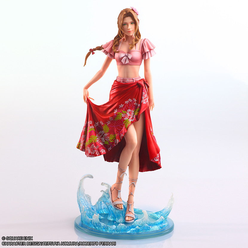 【予約安心出荷】[FIG] STATIC ARTS(スタティックアーツ) エアリス・ゲインズブール - 水着 Ver-. FINAL FANTASY VII REBIRTH(ファイナルファンタジー7 リバース) 完成品 フィギュア スクウェア・エニックス(2026年2月)