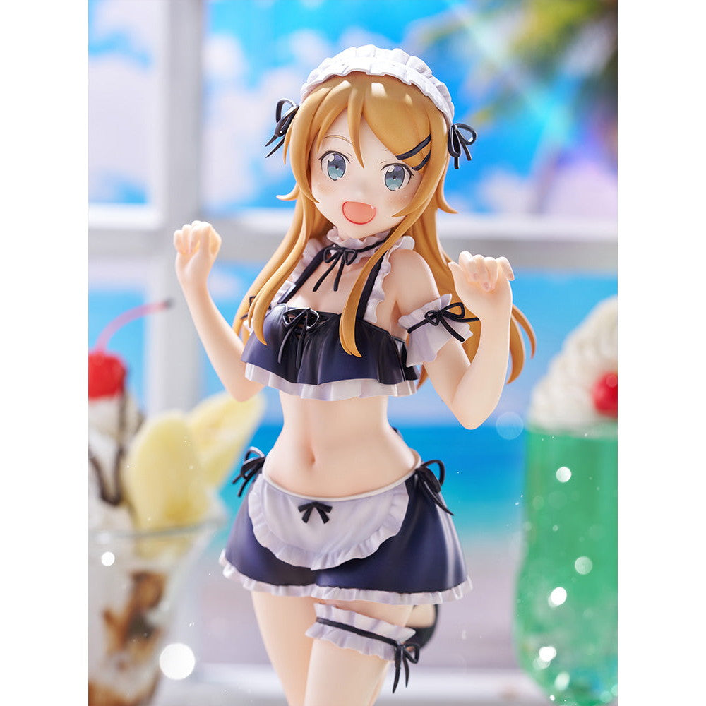 【予約安心出荷】[FIG] TENITOL TALL 高坂桐乃(こうさかきりの) 水着メイドver. 俺の妹がこんなに可愛いわけがない。 完成品 フィギュア(AMU-TNL0157) フリュー(2026年6月)