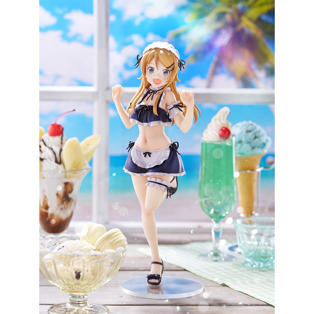 【予約安心出荷】[FIG] TENITOL TALL 高坂桐乃(こうさかきりの) 水着メイドver. 俺の妹がこんなに可愛いわけがない。 完成品 フィギュア(AMU-TNL0157) フリュー(2026年6月)