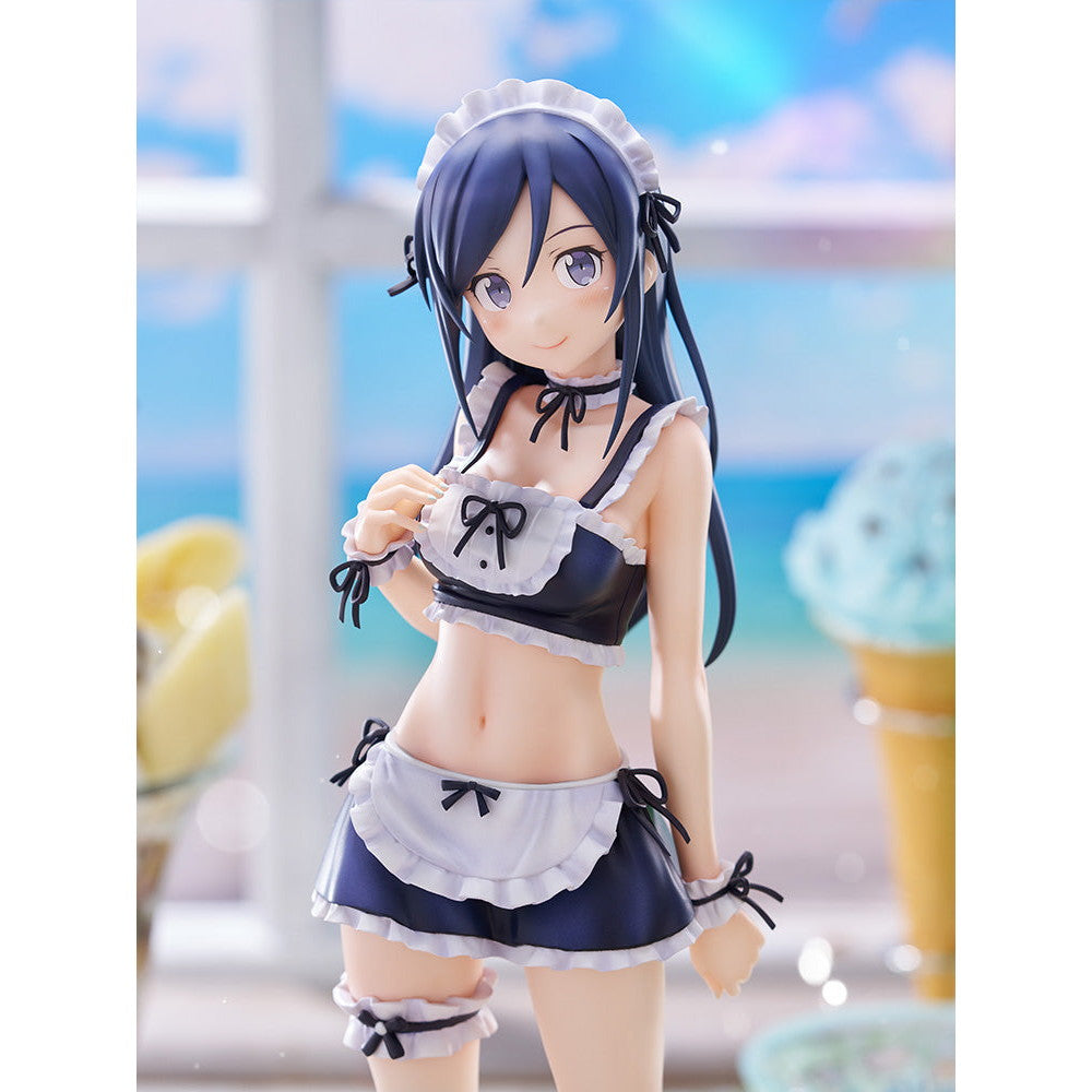 【予約安心出荷】[FIG] TENITOL TALL 新垣あやせ(あらがきあやせ) 水着メイドver. 俺の妹がこんなに可愛いわけがない。 完成品 フィギュア(AMU-TNL0159) フリュー(2026年6月)