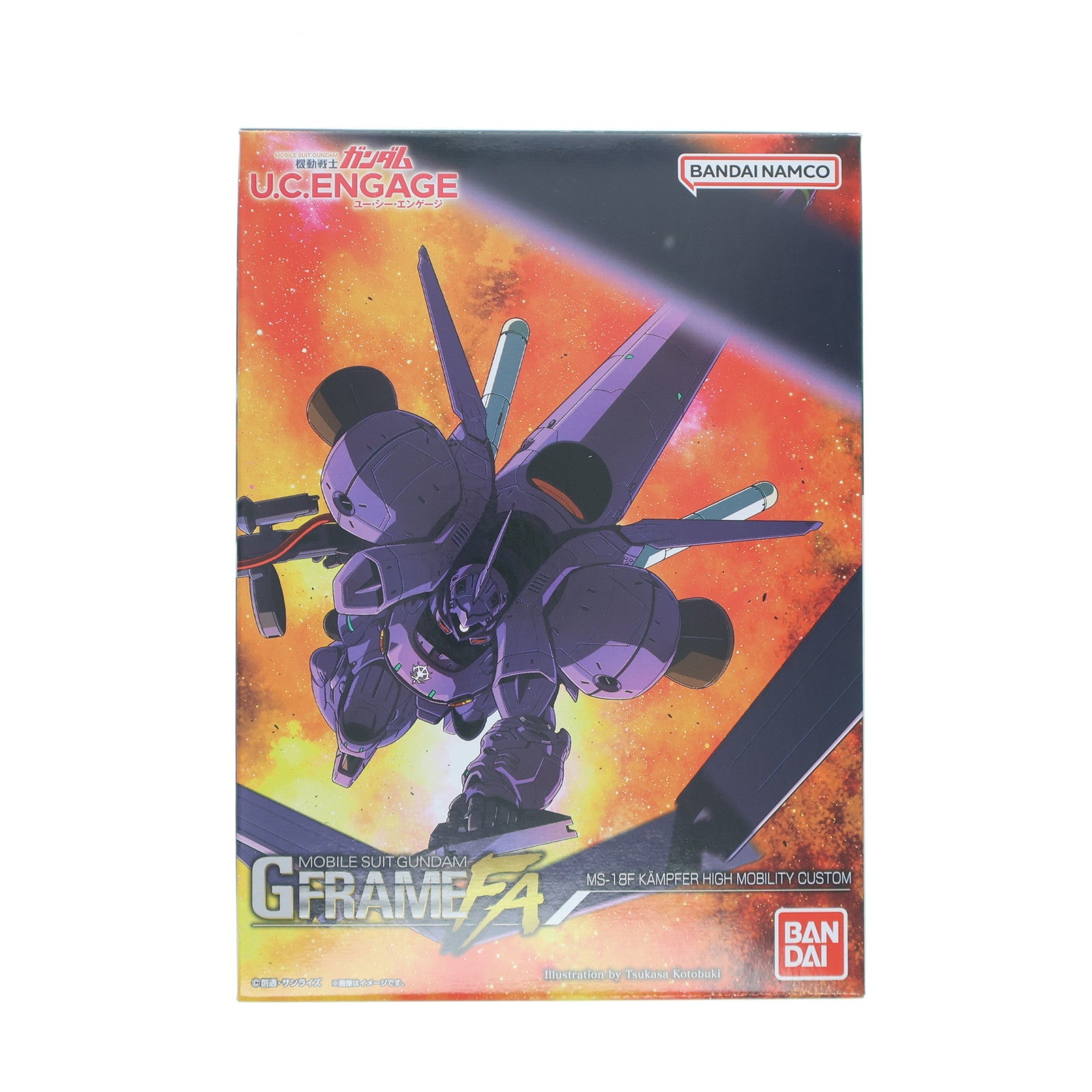 【中古即納】[FIG] (食玩) プレミアムバンダイ限定 機動戦士ガンダム GフレームFA 高機動型ケンプファー 機動戦士ガンダム U.C. ENGAGE 可動フィギュア バンダイ(20240131)