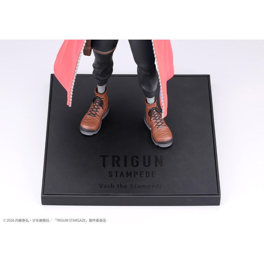 【予約安心出荷】[FIG] OSHI WORKS ヴァッシュ・ザ・スタンピード TRIGUN STAMPEDE TRIGUN STARGAZE(トライガン・スターゲイズ) 1/7 完成品 フィギュア(GP012) コトブキヤ(2026年5月)