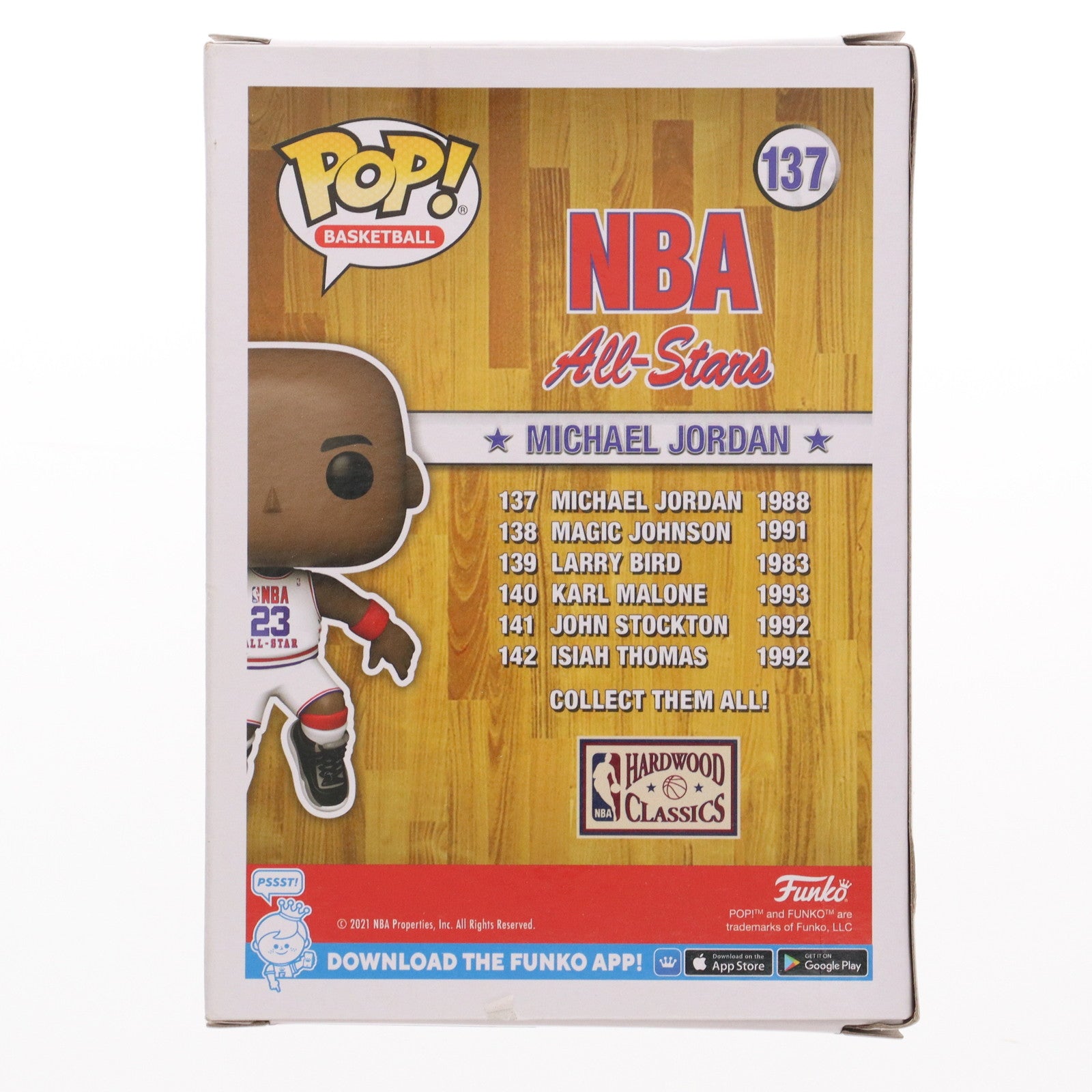【中古即納】[FIG] POP! BASKETBALL 137 マイケル・ジョーダン NBA All-Stars 1988 完成品 フィギュア FUNKO(ファンコ)(20211231)