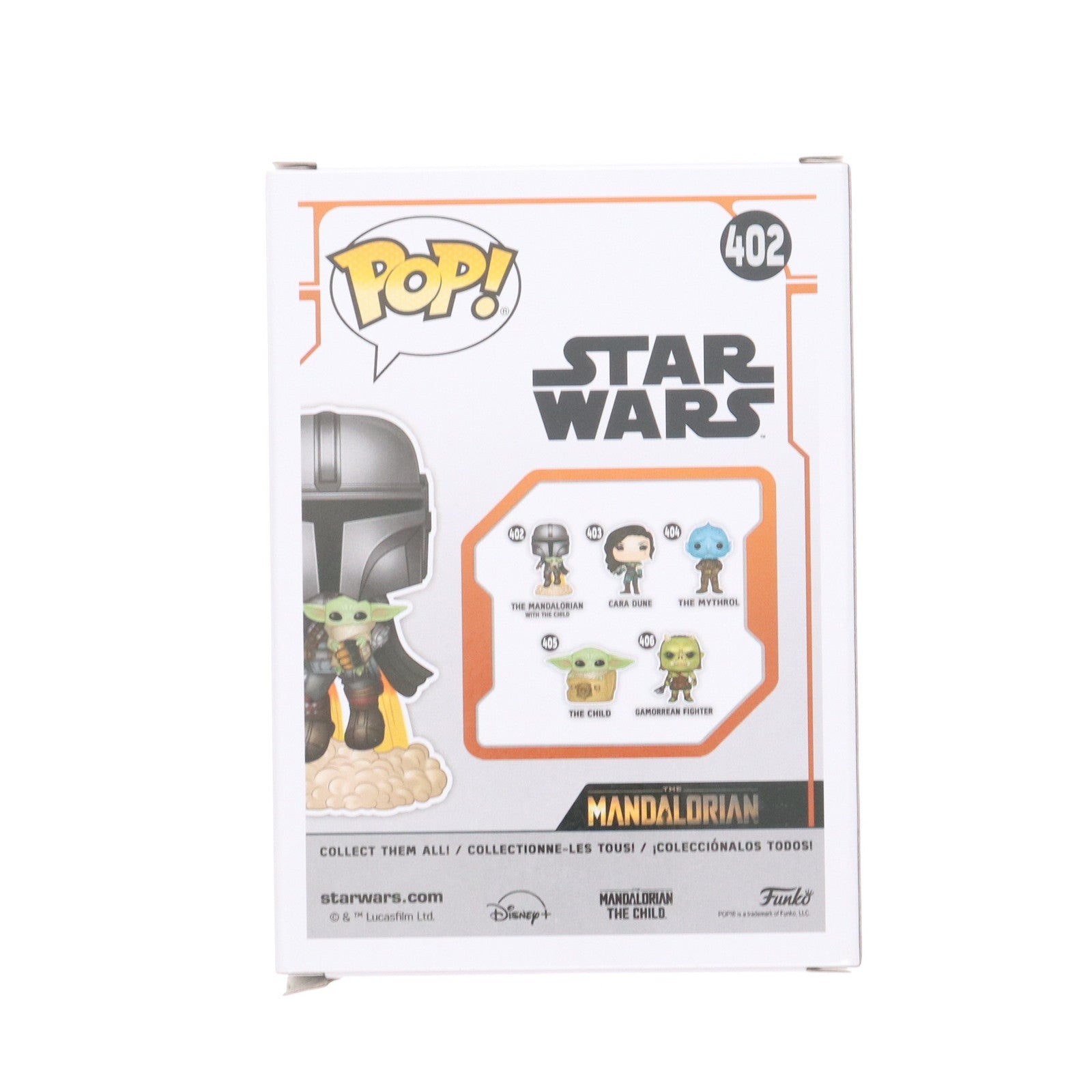 【中古即納】[FIG] POP! 402 マンダロリアン with ザ・チャイルド STAR WARS(スター・ウォーズ) 完成品 フィギュア FUNKO(ファンコ)(20241231)