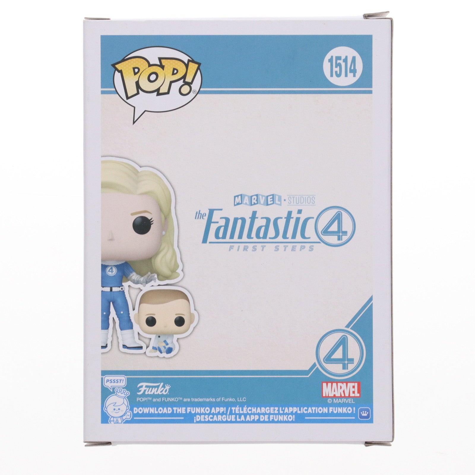 【中古即納】[FIG] POP! 1514 インビジブル・ウーマン&フランクリン ファンタスティック4:ファースト・ステップ 完成品 フィギュア FUNKO(ファンコ)(20250630)
