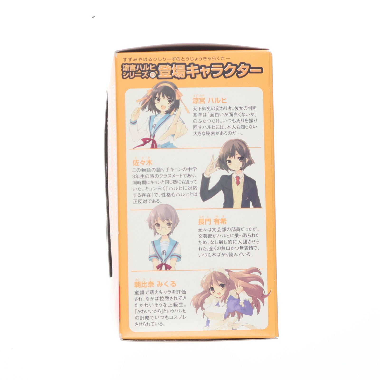 【中古即納】[FIG] (フィギュア単品) 長門有希(ながとゆき) 涼宮ハルヒの立体 ワンダモーニングショット×涼宮ハルヒシリーズフィギュア 完成品 アサヒ飲料(20111220)