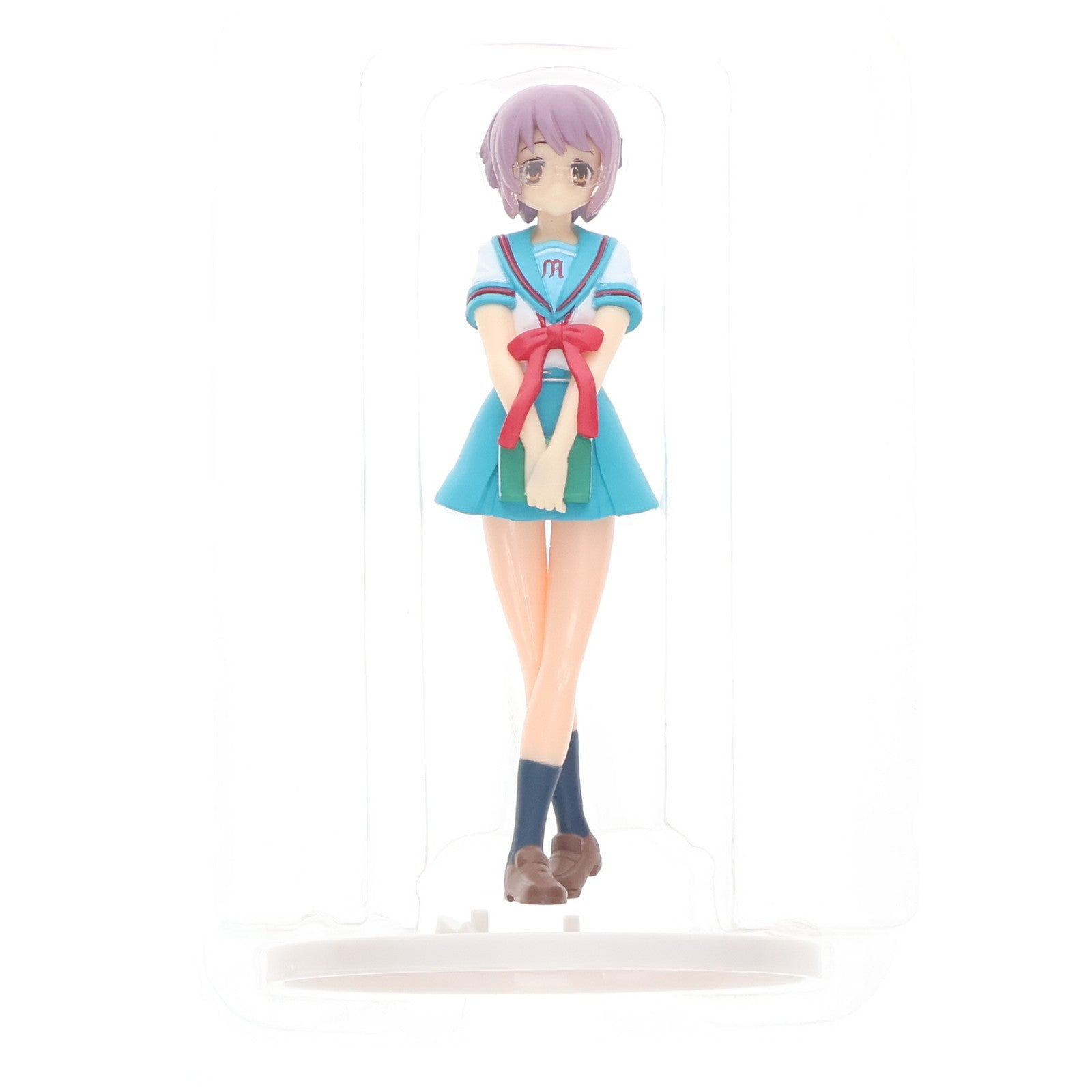 【中古即納】[FIG] (フィギュア単品) 長門有希(ながとゆき) 涼宮ハルヒの立体 ワンダモーニングショット×涼宮ハルヒシリーズフィギュア 完成品 アサヒ飲料(20111220)